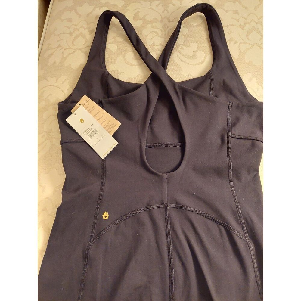 Spiritual Gangster Black Fitted Jumpsuit -Like New - Picture 7 of 14